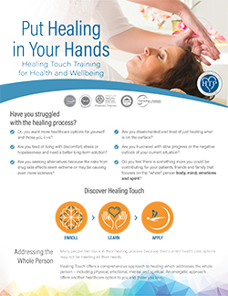 Healing Touch Program Flyer